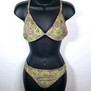 Ella Moss Isla Studded Bikini Sz M